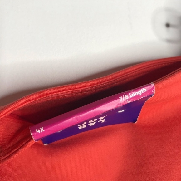 NWT JoyLab Leggings Colourful ColourBlock sz4X - Picture 6 of 6